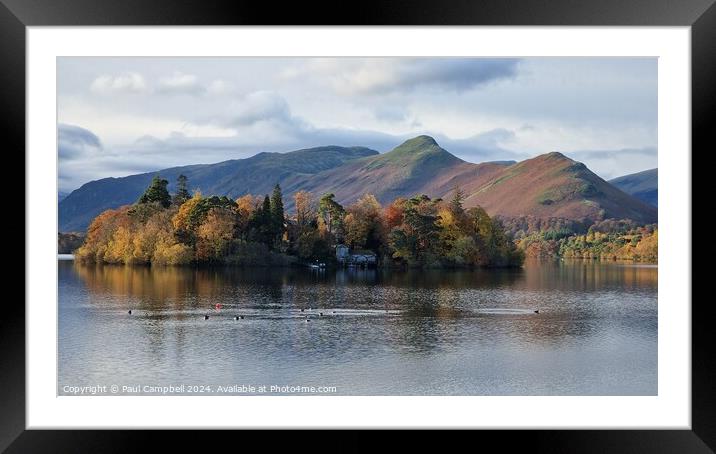 CatBells  Framed Mounted Print by Paul Campbell