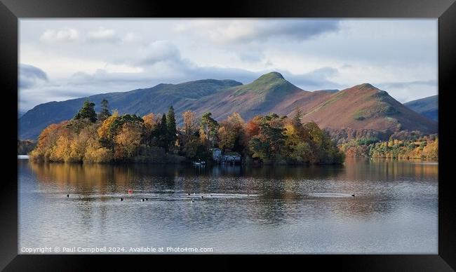 CatBells  Framed Print by Paul Campbell