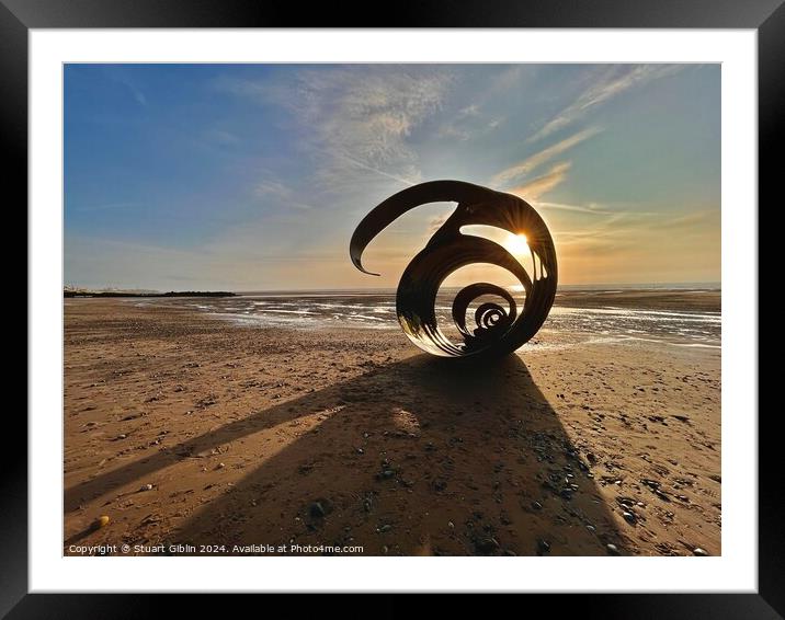 Mary’s Shell Cleveleys Framed Mounted Print by Stuart Giblin