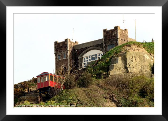 Cliff Railway - Hastings Framed Mounted Print by Ray Putley