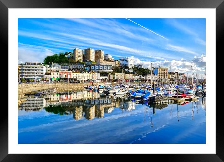 Torquay  Framed Mounted Print by Alison Chambers