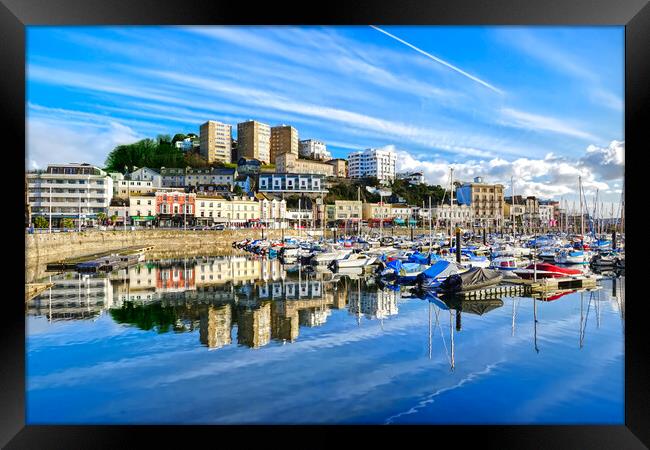 Torquay  Framed Print by Alison Chambers