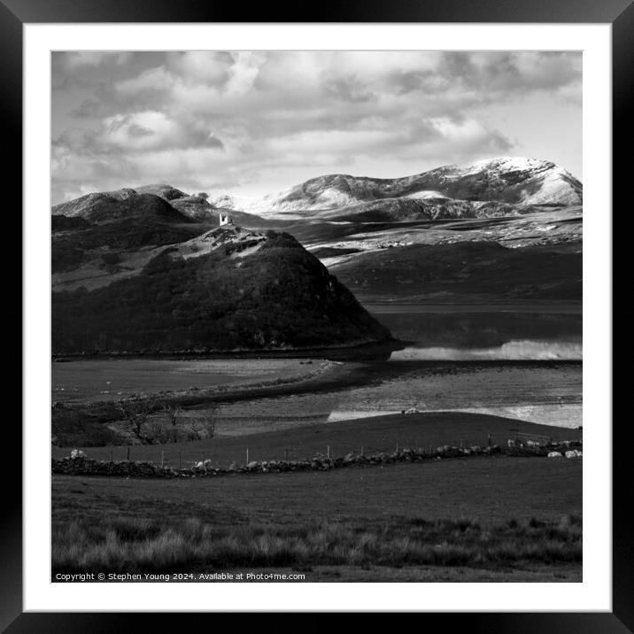 Highland Layers of Scotland Framed Mounted Print by Stephen Young