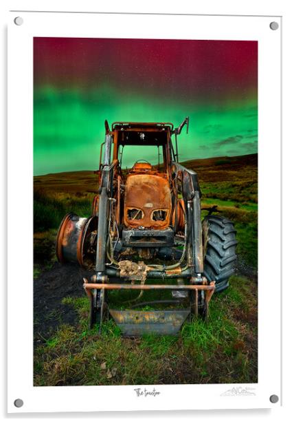The Tractor  Acrylic by JC studios LRPS ARPS
