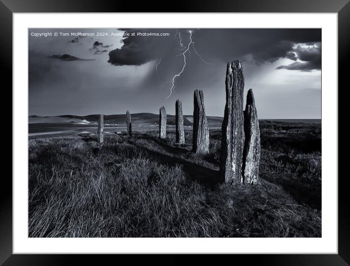 The Ring of Brodgar Framed Mounted Print by Tom McPherson