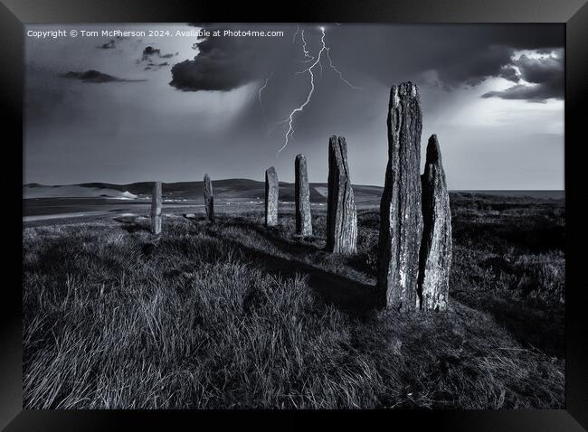 The Ring of Brodgar Framed Print by Tom McPherson
