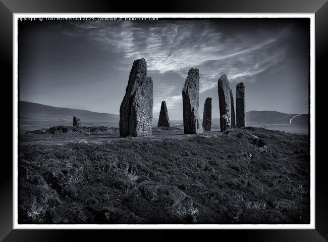 The Ring of Brodgar Framed Print by Tom McPherson
