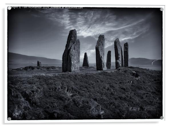 The Ring of Brodgar Acrylic by Tom McPherson