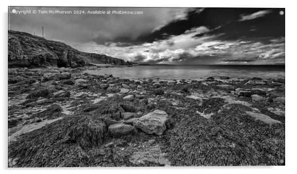 The Moray Coast at Burghead Acrylic by Tom McPherson