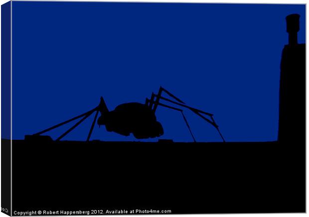 IT'S COMING TO GET YOU Canvas Print by Robert Happersberg