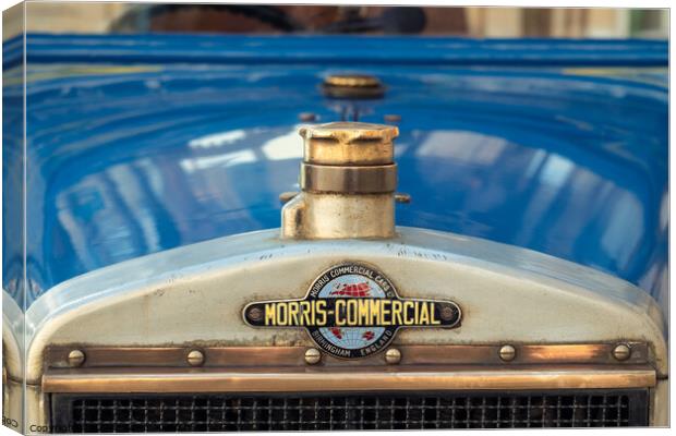 Morris Commercial Bus Radiator Canvas Print by Dave Bowman