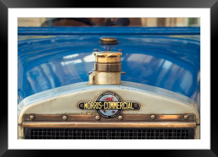 Morris Commercial Bus Radiator Framed Mounted Print by Dave Bowman