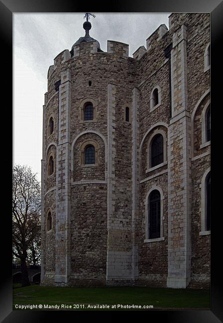 The Tower of London Framed Print by Mandy Rice