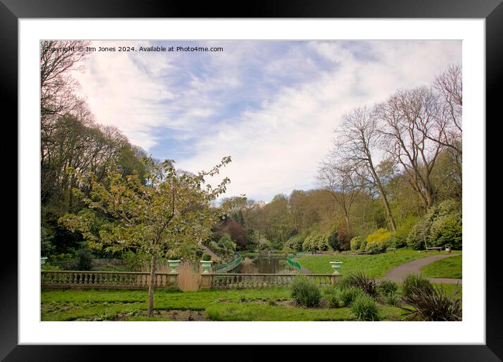 Springtime at Northumberland Park, North Shields Framed Mounted Print by Jim Jones