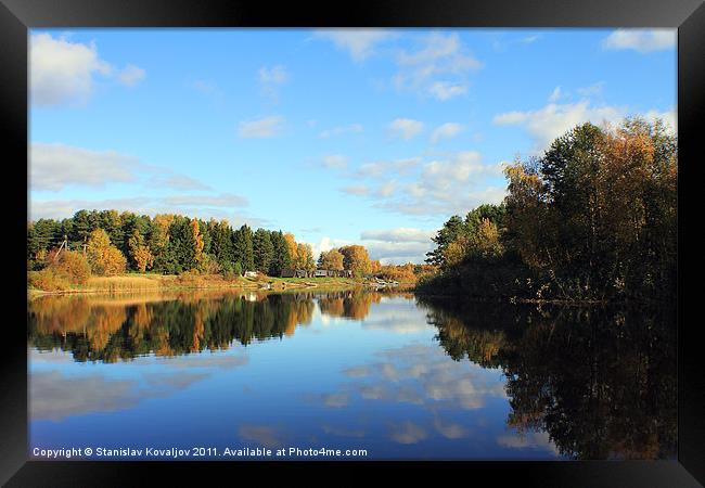 Reflection Framed Print by Stanislav Kovaljov