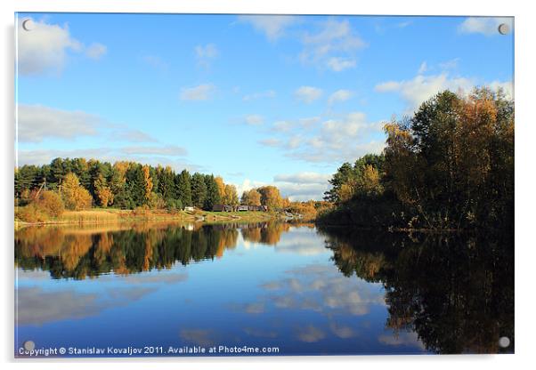 Reflection Acrylic by Stanislav Kovaljov