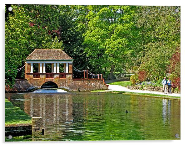 Russell Gardens Acrylic by Derek Vines