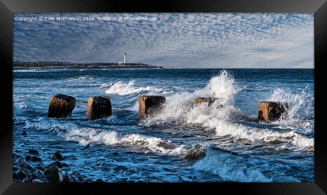 Lossiemouth Seascape Framed Print by Tom McPherson