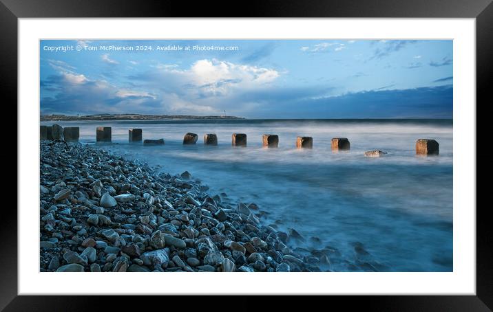 Lossiemouth Seascape Framed Mounted Print by Tom McPherson