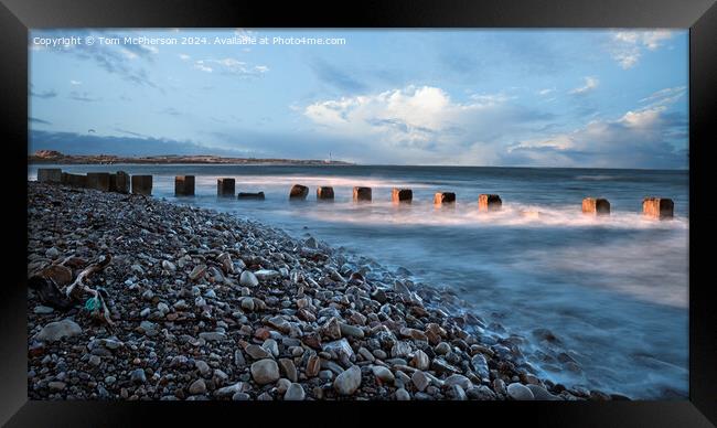 Lossiemouth Seascape Framed Print by Tom McPherson