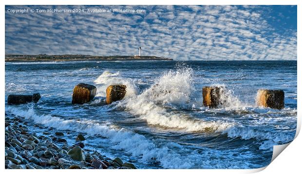 Lossiemouth Seascape Print by Tom McPherson