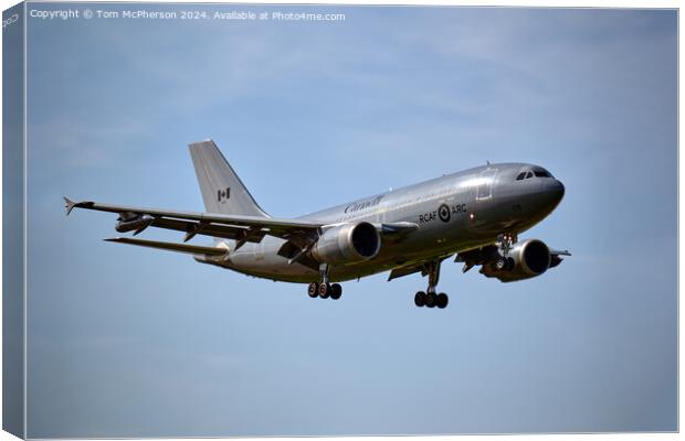 RCAF ARC 15005 Polaris Canvas Print by Tom McPherson