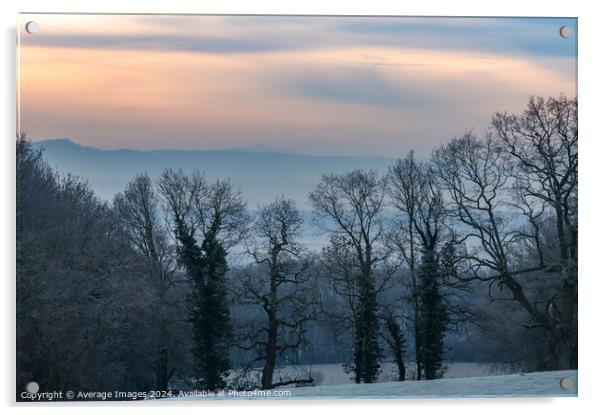 Winter layers Acrylic by Ironbridge Images
