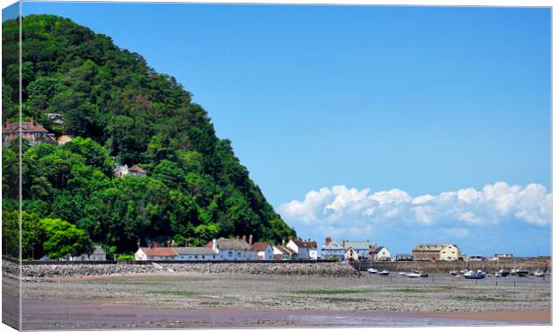 Minehead Somerset Canvas Print by Alison Chambers