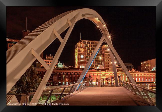 Melbourne Australia  Framed Print by Jim Key