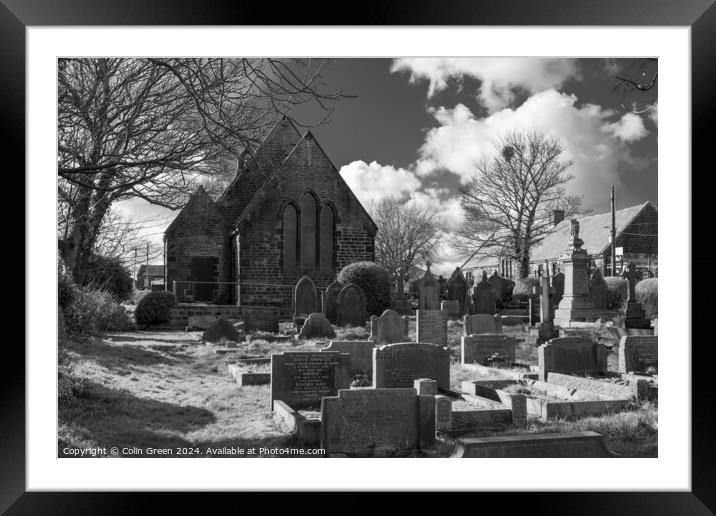 St Luke's Church, Norland Framed Mounted Print by Colin Green