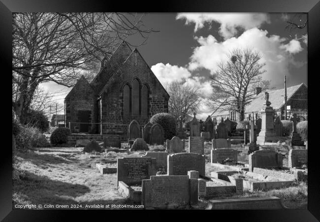 St Luke's Church, Norland Framed Print by Colin Green