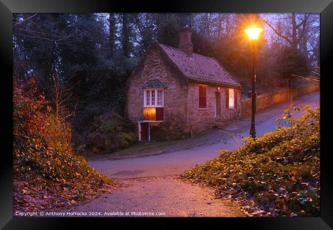 Prebends Cottage, Durham Framed Print by Anthony Horrocks