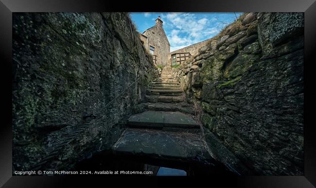 The Burghead Well Framed Print by Tom McPherson