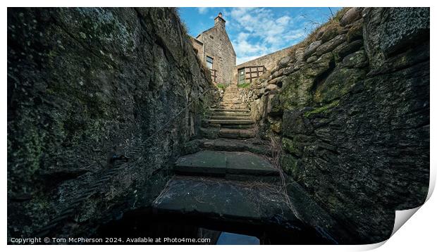The Burghead Well Print by Tom McPherson