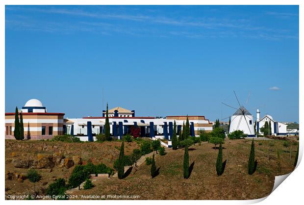 A Castro Marim Sight Print by Angelo DeVal