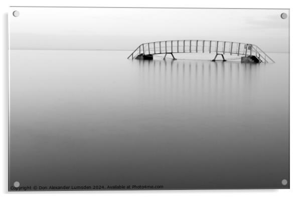 The Bridge to Nowhere  Acrylic by Don Alexander Lumsden