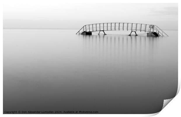 The Bridge to Nowhere  Print by Don Alexander Lumsden