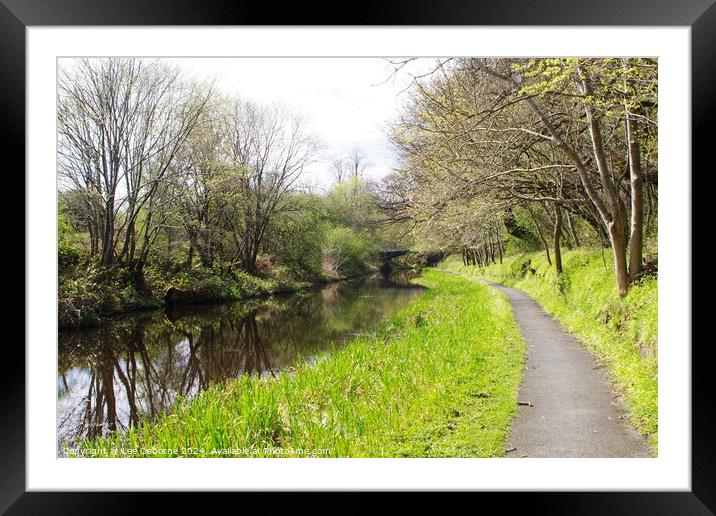 Union Canal, West Lothian 10 Framed Mounted Print by Lee Osborne
