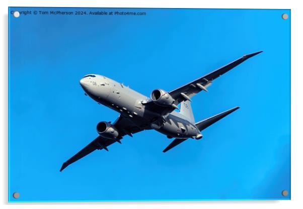 The Poseidon MRA1 (P-8A) Acrylic by Tom McPherson