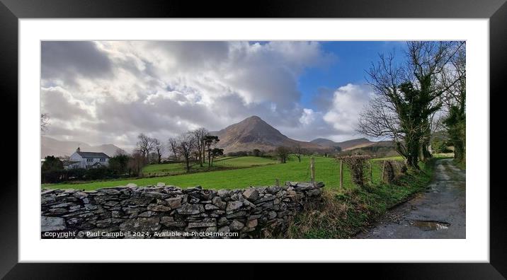 A beautiful home. Framed Mounted Print by Paul Campbell