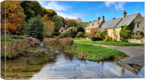 Cotswold Village Canvas Print by Alan Smith