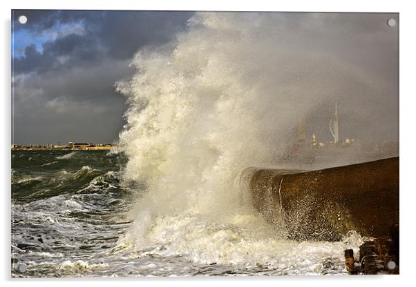 Southsea Storm Acrylic by Sharpimage NET