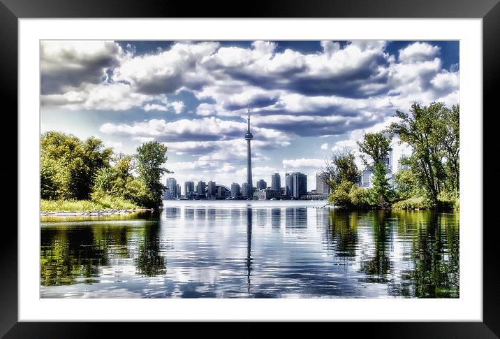 Toronto Ontario  Canada Framed Mounted Print by Elaine Manley