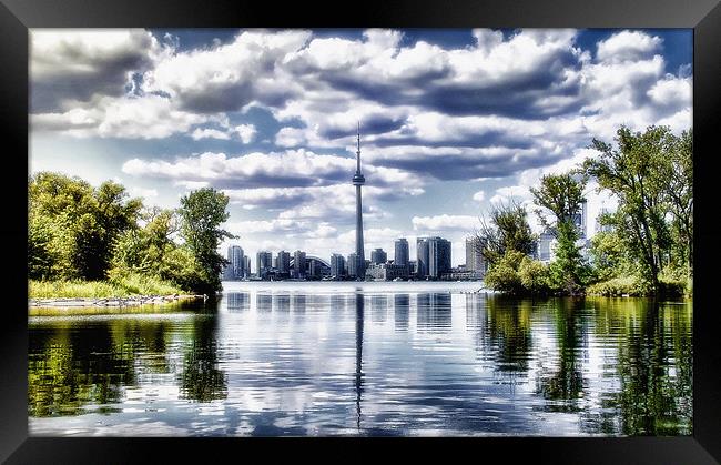 Toronto Ontario  Canada Framed Print by Elaine Manley