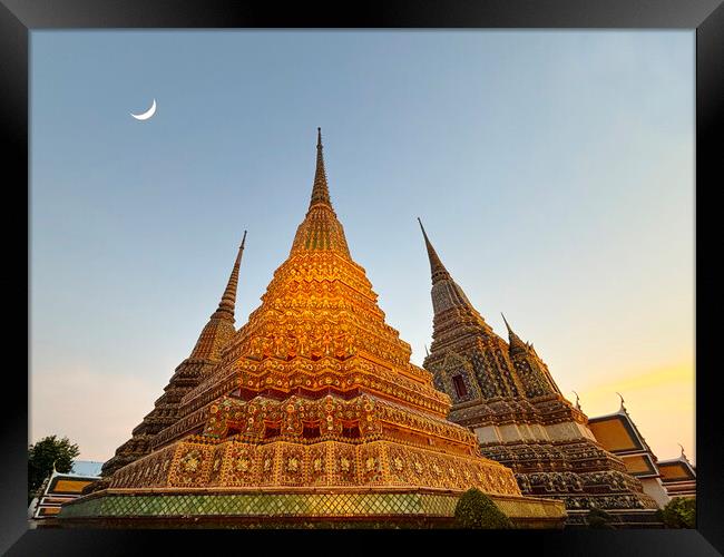 Wat Pho Bangkok Framed Print by Alison Chambers