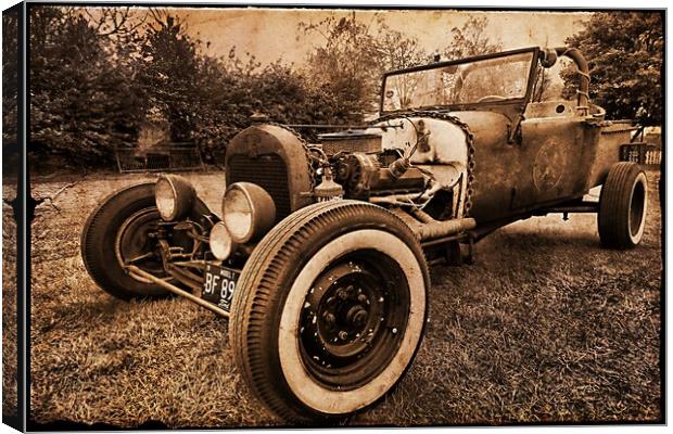 The Model T Ford With Attitude. Canvas Print by Marie Castagnoli
