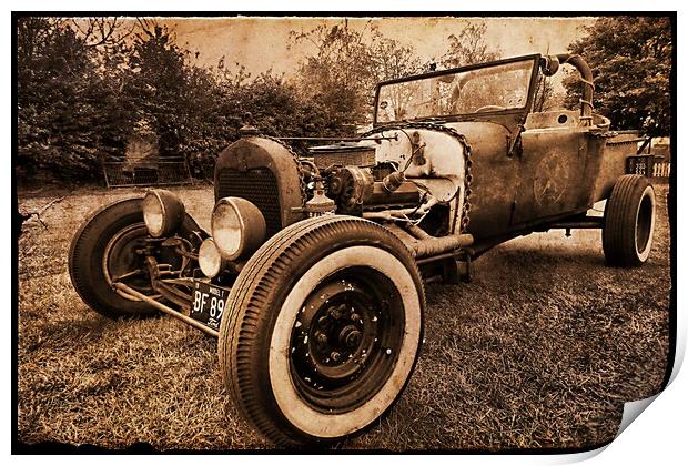 The Model T Ford With Attitude. Print by Marie Castagnoli