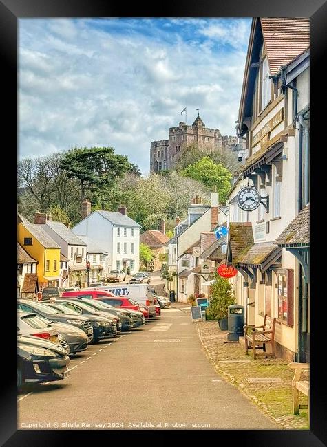 Dunster Somerset  Framed Print by Sheila Ramsey