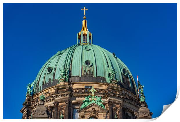 Berlin Cathedral on the Museum Island in Berlin, Germany Print by Chun Ju Wu