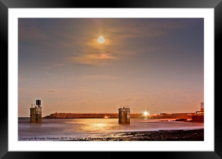 Torness Power Station Framed Mounted Print by Keith Thorburn EFIAP/b